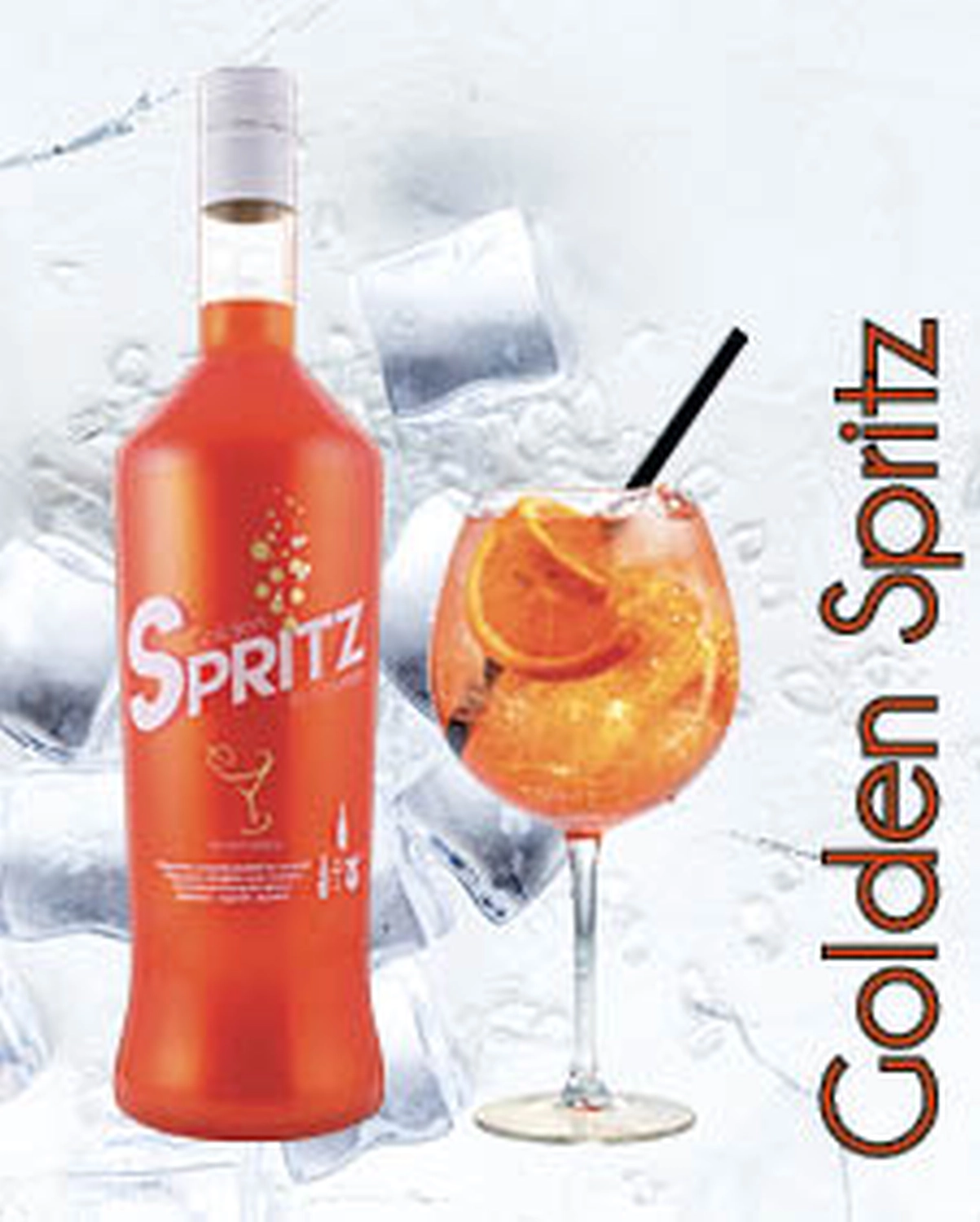 Golden Spriitz Cocktail mit Alkohol von COCKTALIS Deutschland